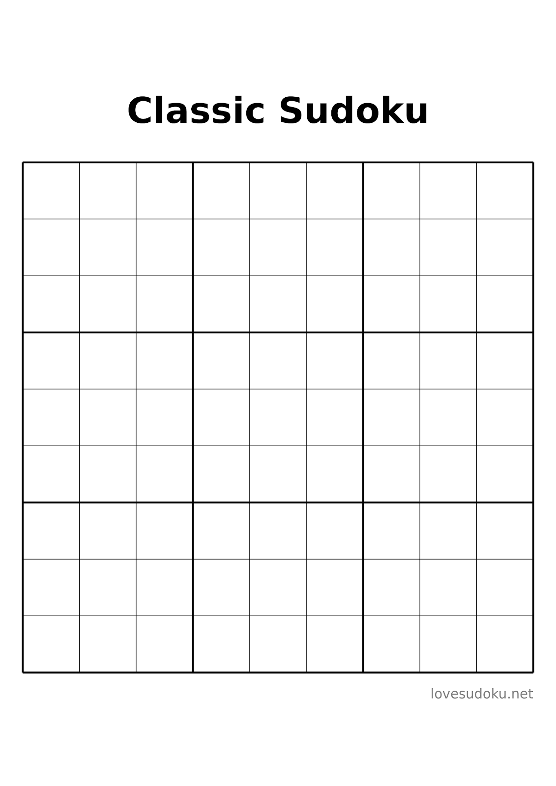 how to play sudoku game